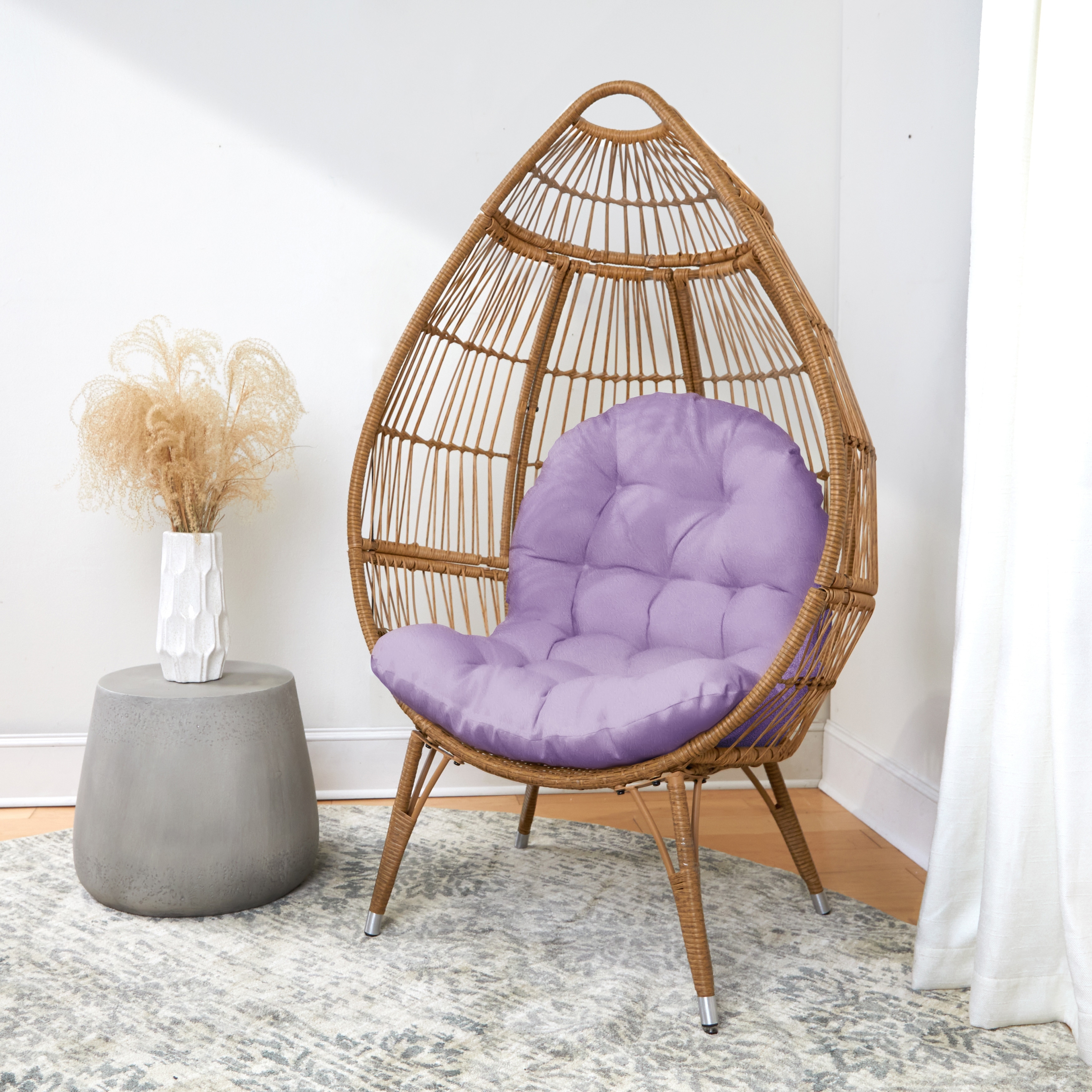 Humble Haute Indoor Suede Egg Chair Cushion Only On Sale Bed